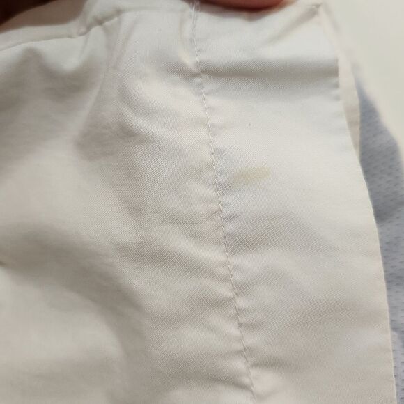 Nike Windbreaker Jacket Lightweight Zip Up White Pale Purple Women's Small - Picture 10 of 12